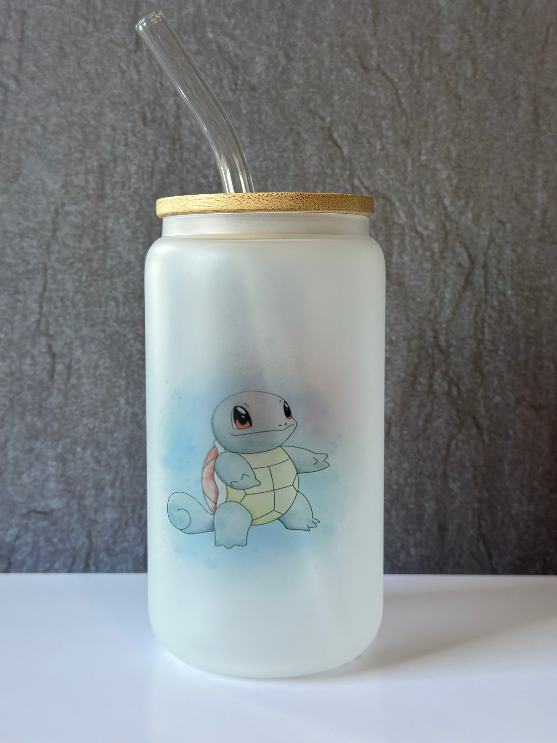  JUST FUNKY Pokemon Squirtle w/Water Droplets Plastic Water  Bottle, BPA Free 24 oz Set of 1 : Sports & Outdoors