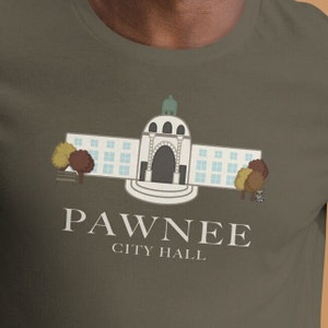 Parks and Rec T Shirt Gift Pawnee Fan Art Tee Parks and Recreation Show