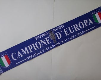 Italy Italia Soccer Knit Scarf Euro 2020 Champions Italy Italia Soccer Knit Scarf Euro 2020 Champions