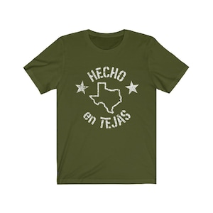 Hecho en Tejas Tee (meerdere kleuren)