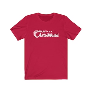 AstroWorld White Logo Tee (meerdere kleuren)