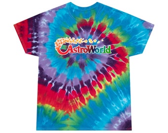 astroworld tie dye shirt