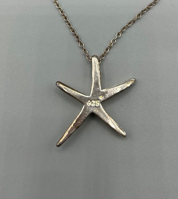 Ocean Starfish Sterling Silver Pendant Necklace - image 6