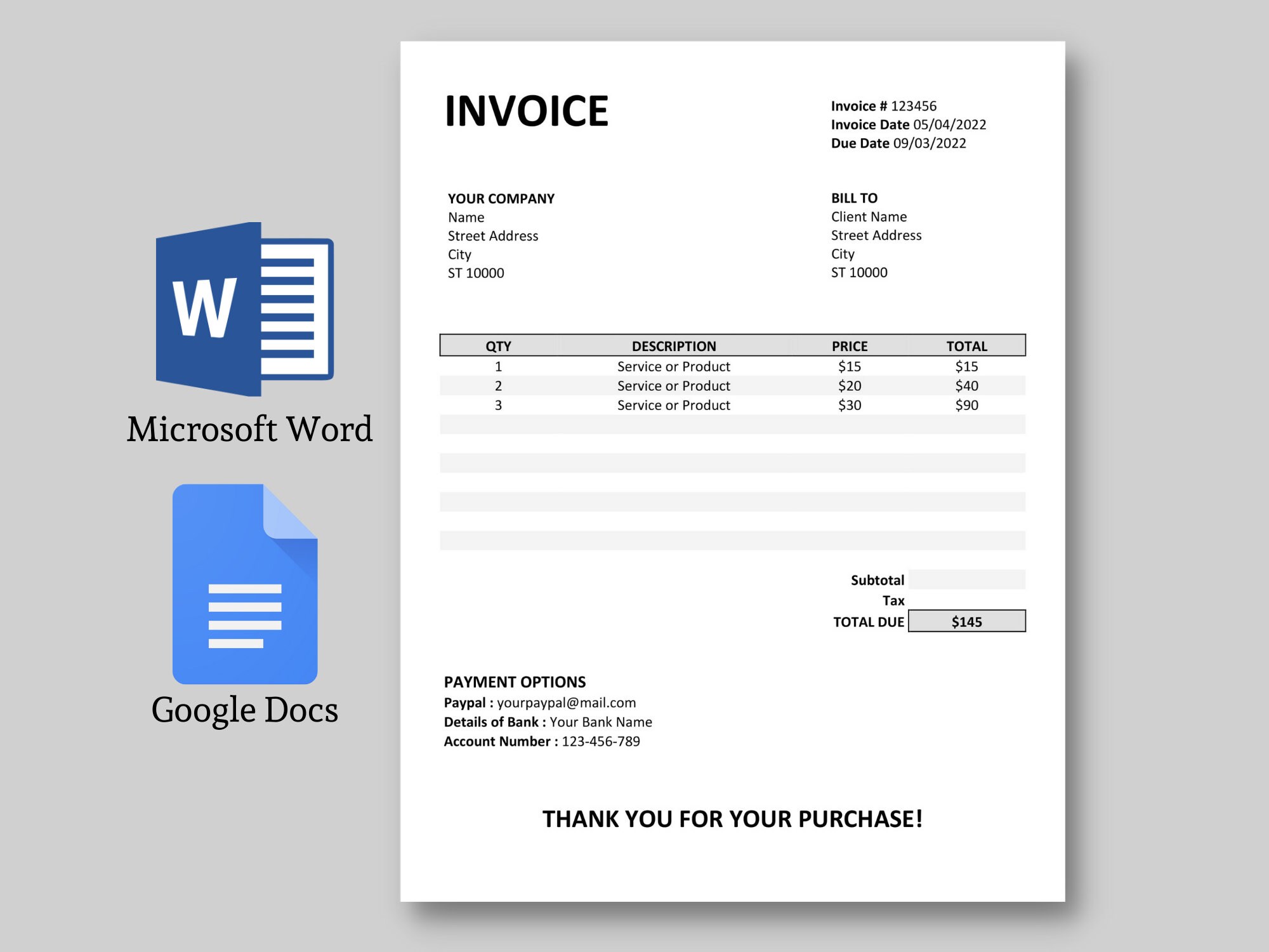 Billing Form - Etsy