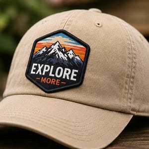 Custom Sublimation Print Patches | Full Color Logo, Hat, Jacket, Bag Patch image 6