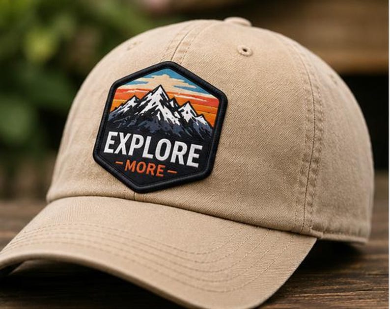 Custom Sublimation Print Patches | Full Color Logo, Hat, Jacket, Bag Patch image 6