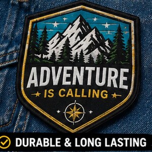 Custom Sublimation Print Patches | Full Color Logo, Hat, Jacket, Bag Patch image 9