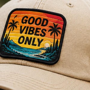 Custom Sublimation Print Patches | Full Color Logo, Hat, Jacket, Bag Patch image 4