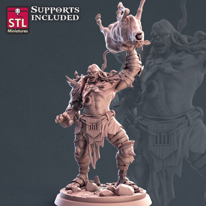 The Giants by STL Miniatures 3D Printed Dnd Pathfinder | Etsy