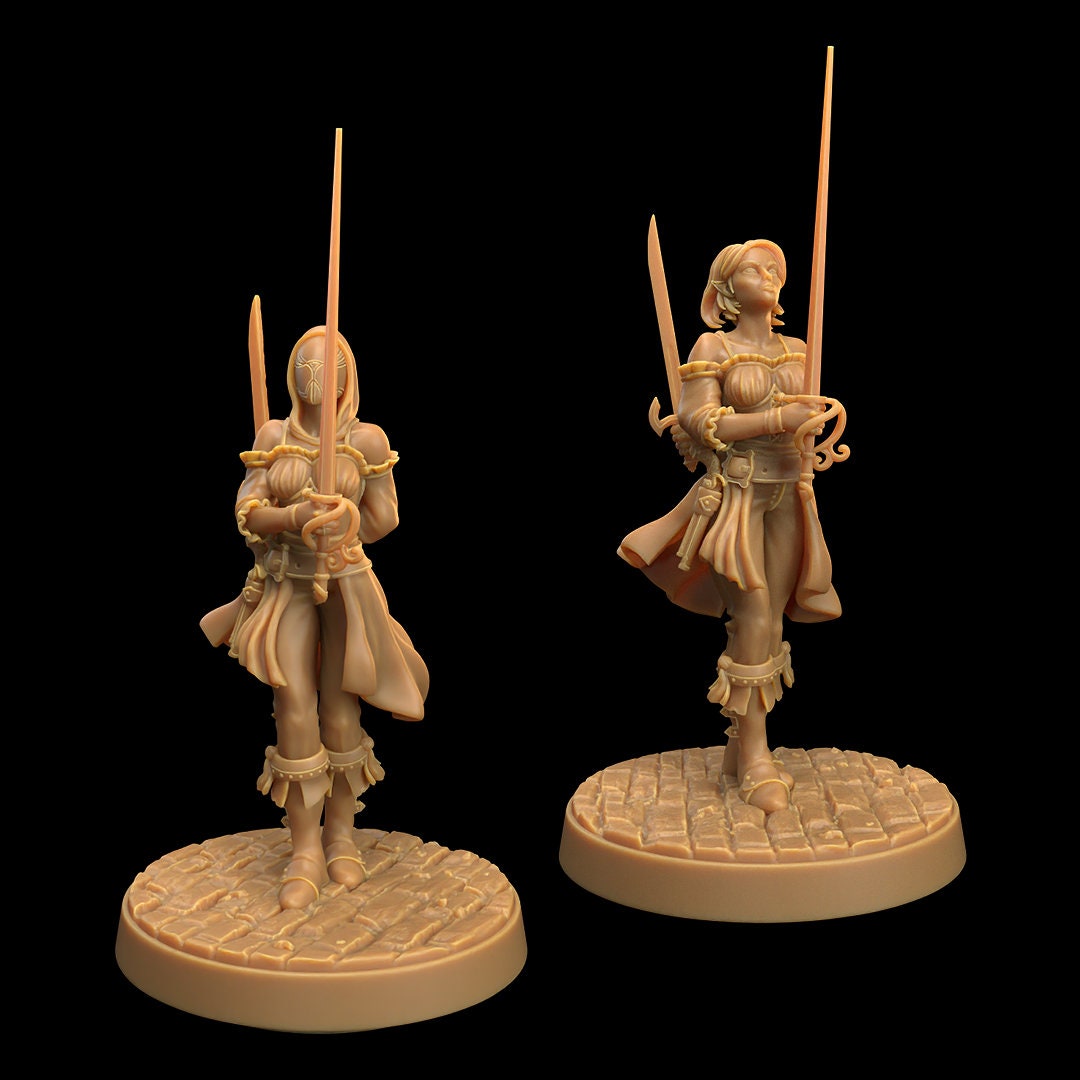 Astral Elves by Dragon Trapper's Lodge 3D Printed Dnd Pathfinder