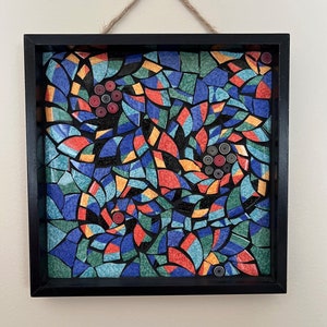 Colorful Ceramic Mosaic Art