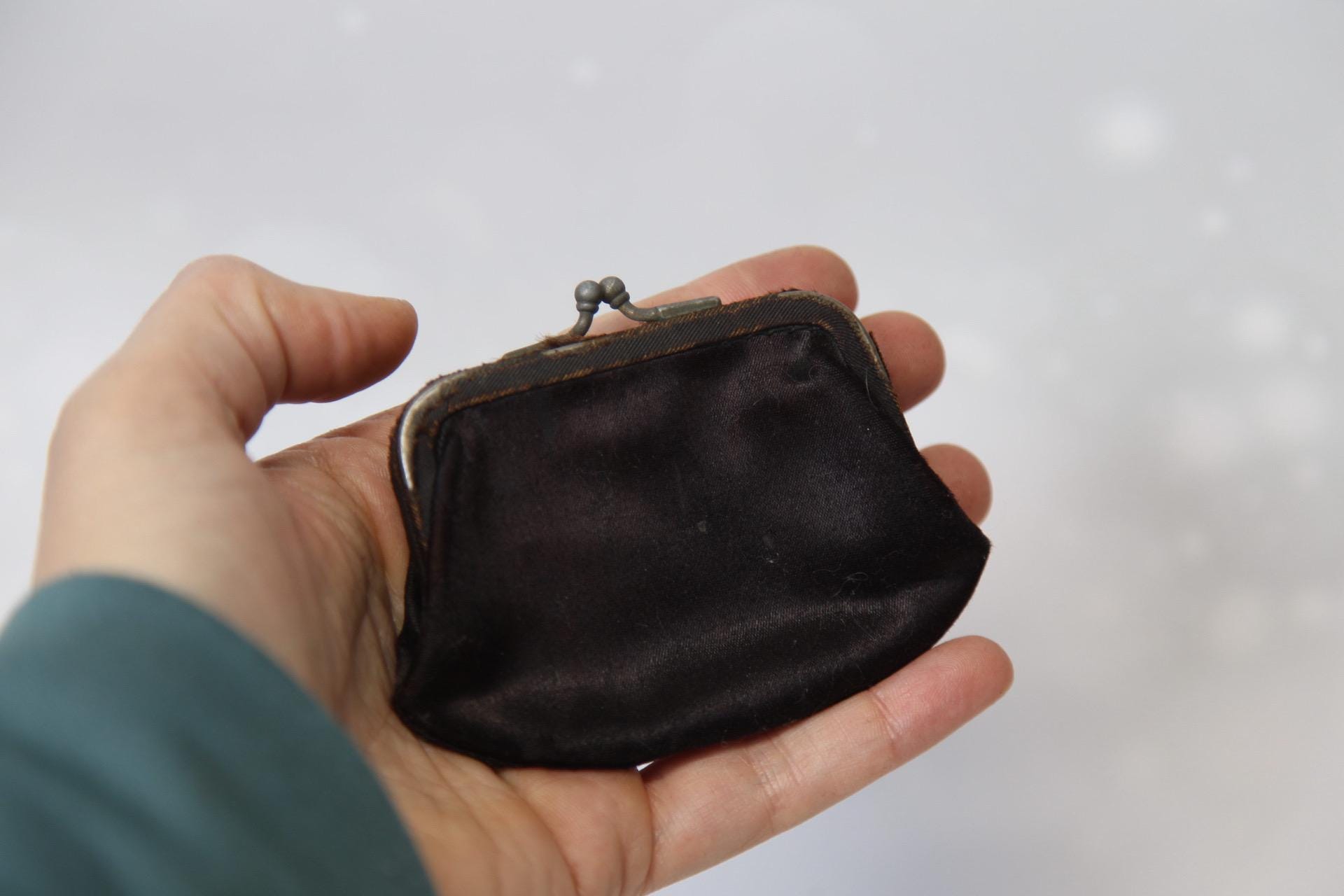 Antique silver coin purse - Etsy 日本