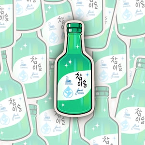 Korean Soju Stickers