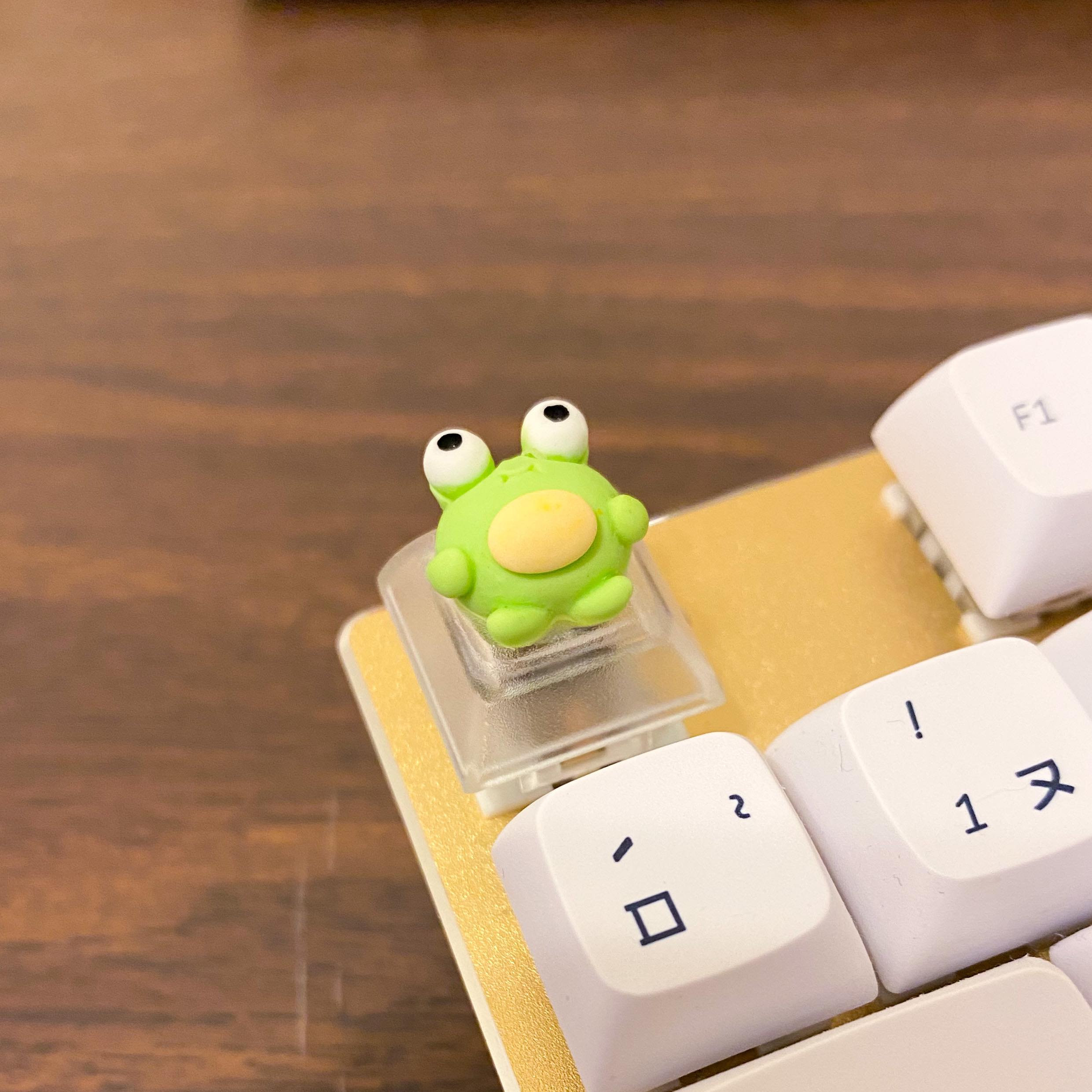 Frog Keycap Artisan Keycap Etsy
