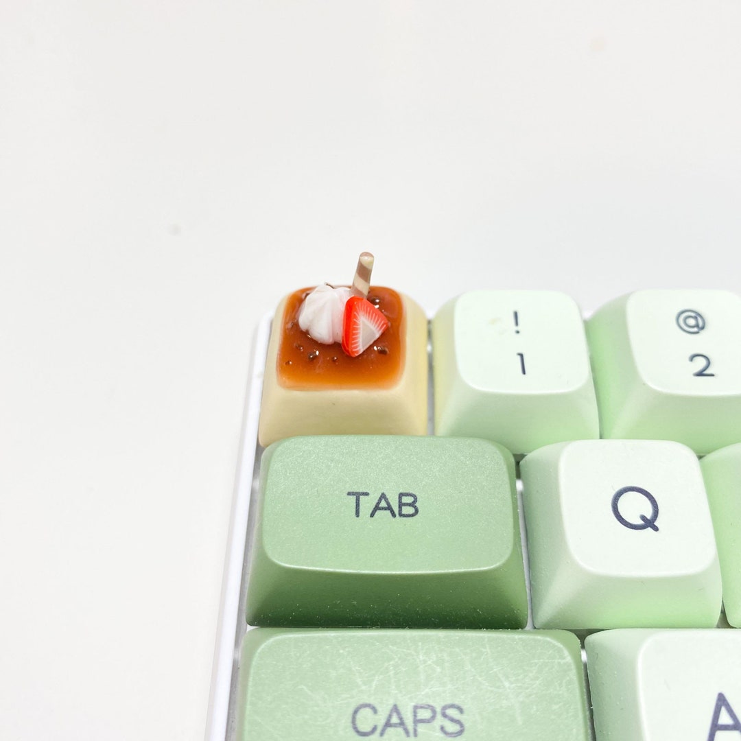 Pudding Flan Keycap Artisan Keycap Clay Keycap Etsy