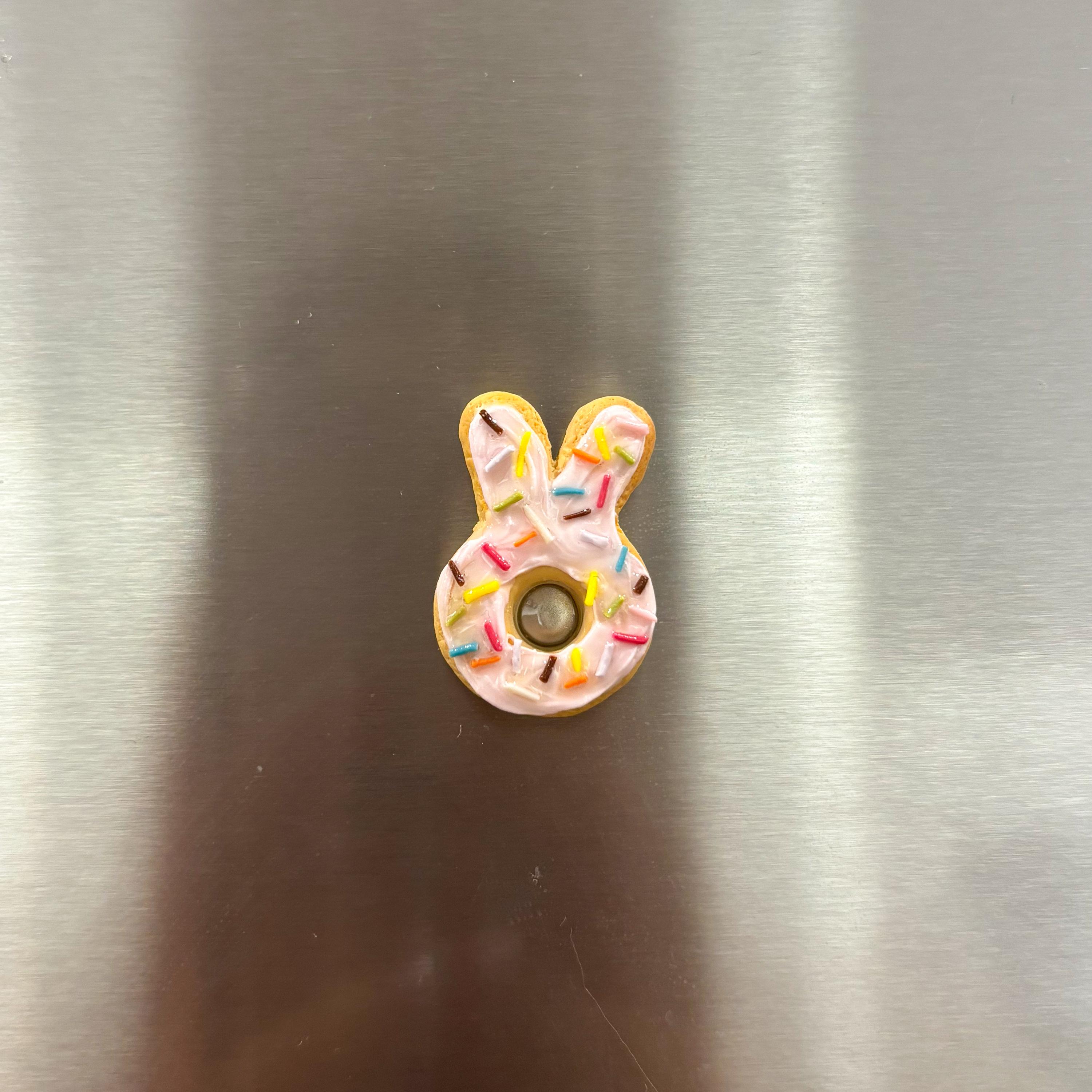 Cute Bunny Fridge Magnets | Kawaii Cookie-inspired Bunny Magnet