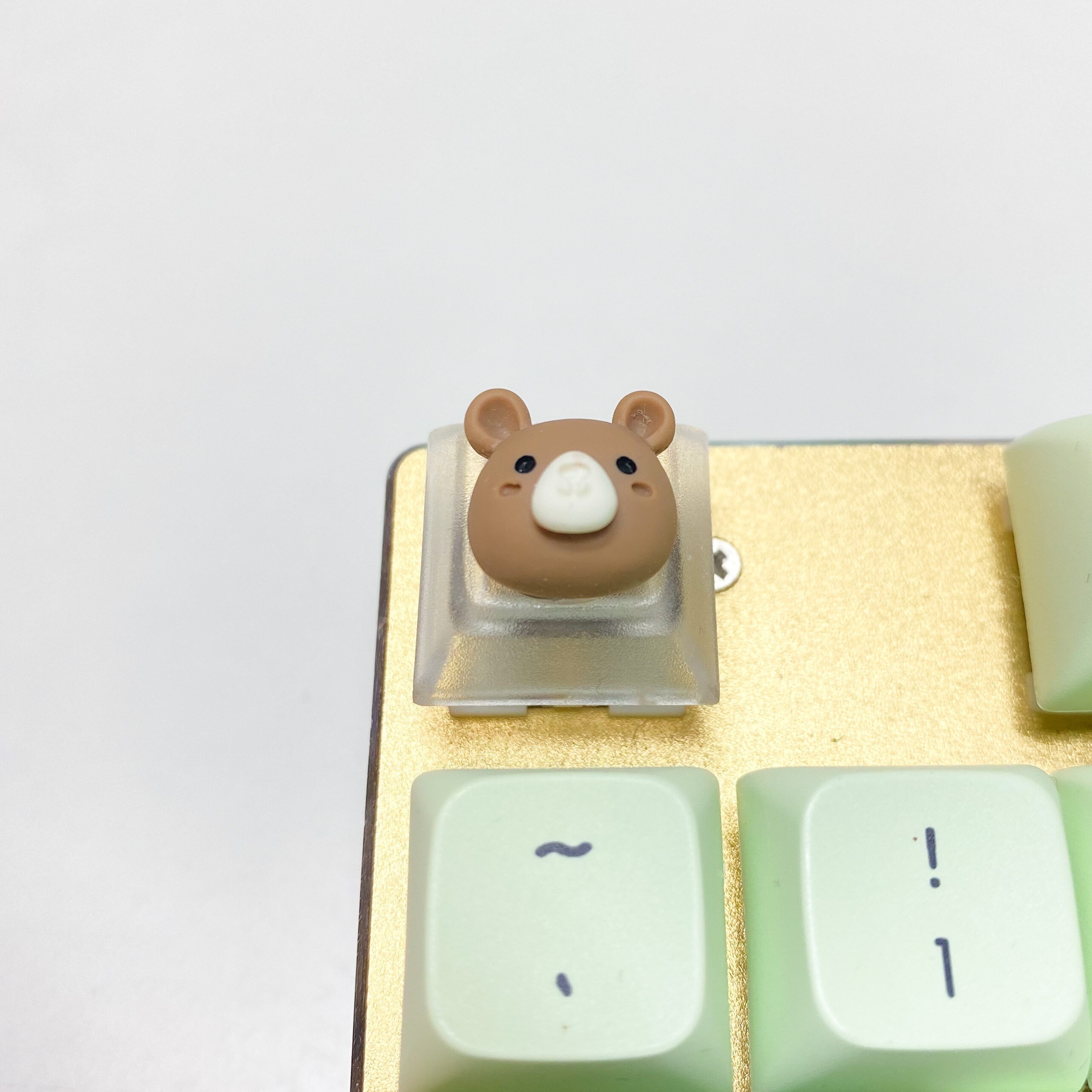Bear Keycap | Artisan Keycap - Etsy