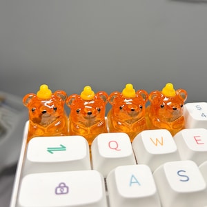 Honey Bear Keycap | Artisan Keycap