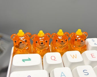 Honey Bear Keycap | Artisan Keycap