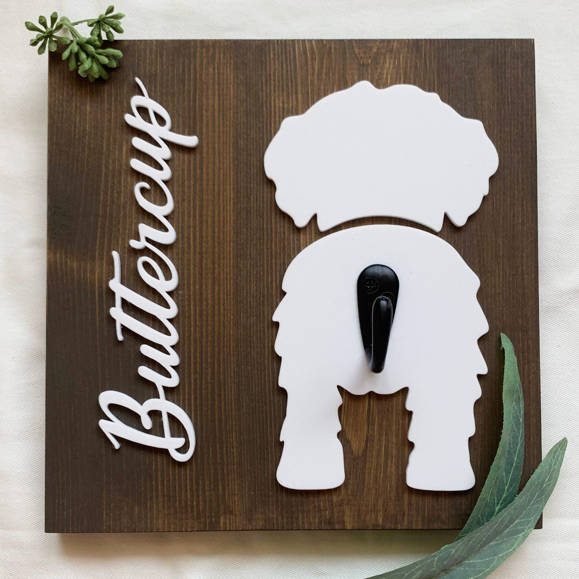 personalized dog decor