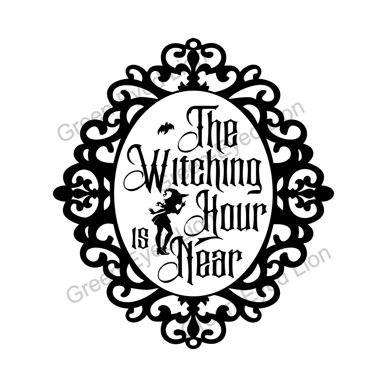The Witching Hour is Near Digital File Witching Hour File for Tshirts