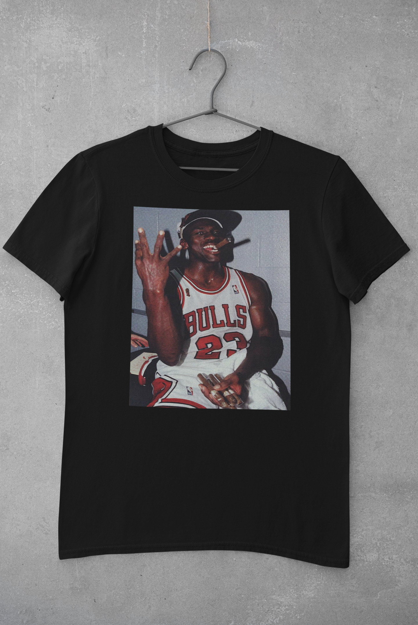 Michael Jordan Shirt | Unisex Oversized Tshirt Rave Outfit Festival Graphic  Tee | White Oversized Y2k Vintage Cigar Basketball Gift for Him