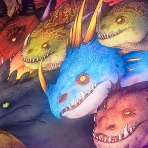 How To Train Your Dragon Art Print