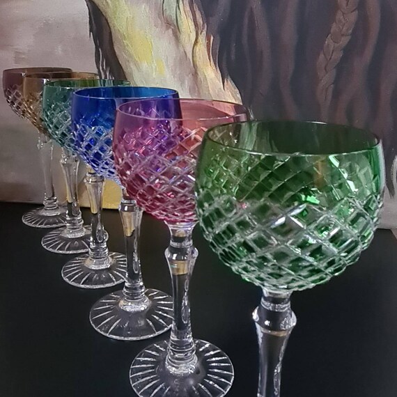 Copas de cristal plomo / Copas de cristal de colores España