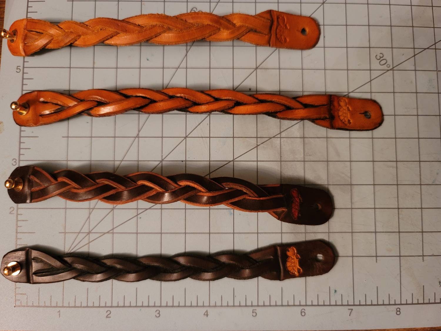 Leather braided bracelet / mystery braided bracelet process. #leather... |  TikTok