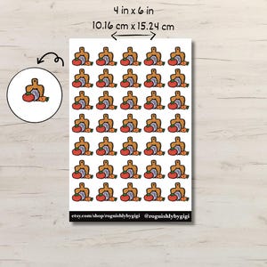 Food Prep Planer Sticker Sheet für Produktivität, Mahlzeitenplaner für Diät, gesundes Essen, für Bullet Journal, Scrapbook, Planer