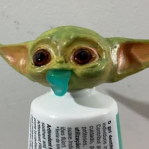 Baby Y0da Kinder Zahnpasta Mütze 3D Drucker Datei/STL
