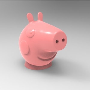 Peppa Schwein Zahnpasta Mütze 3D Stl/Files