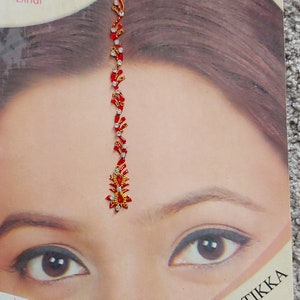 Braut Diamante Long Bindi Festival Stirn Schmuck Gesicht Body Sticker Tattoo