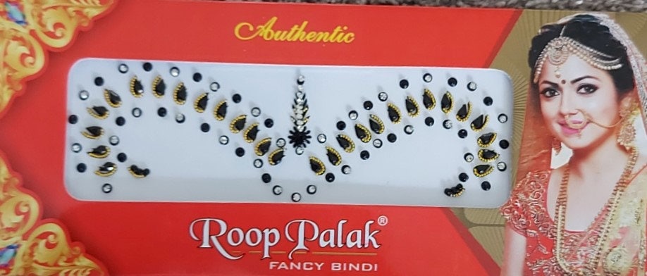 6 Stück Bindi – Traditionelle Indische Stirn-Aufkleber, Temporärer Schmuck Für Festivals & Partys