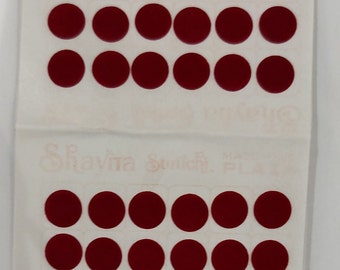 Indian Bridal Jewellery Maroon Bindi Stickers Temporary Tattoo Forehead 60 Piece a pack