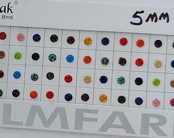 Gioielli per la fronte, corpo, adesivi per unghie, moda indiana, multicolore, Bindi da sposa