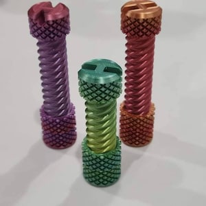 3D Printed Fidget Toy - Bolt Spinner - 3d fidget spinner - fidget toy adult