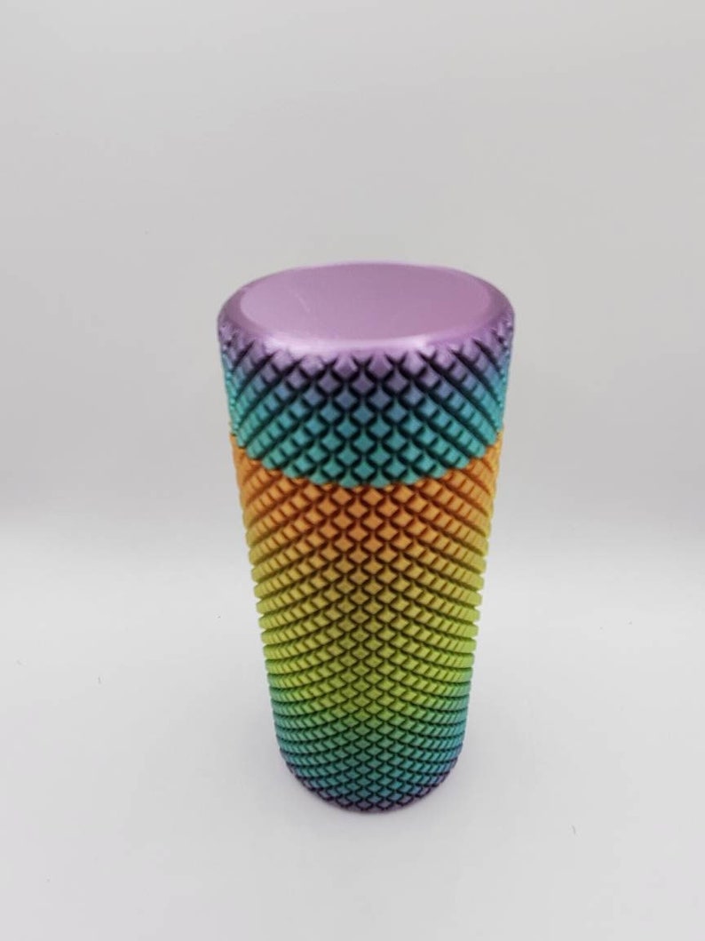 3d Printed Knurled Twist Container Self Closing Nug Jug Etsy