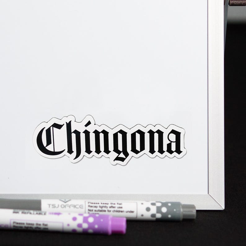 Feminist Magnet Collection, Chingona, Well Behaved Women, Rainbow Symbol Decor Chingona