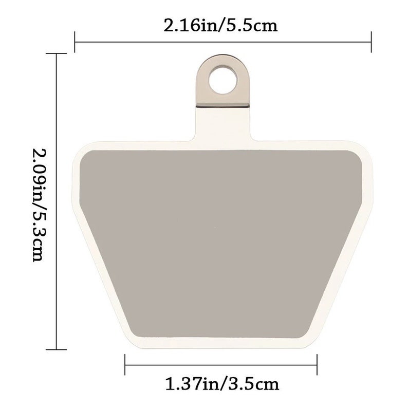 Universaladapter für Handyketten, Selbstklebende Einlagen für Handyhüllen, Universaleinlegepad, Einlegepad Bild 3