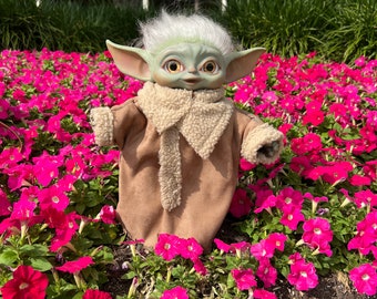 Pintado a medida* baby Yoda Reborn Doll Little Einstein