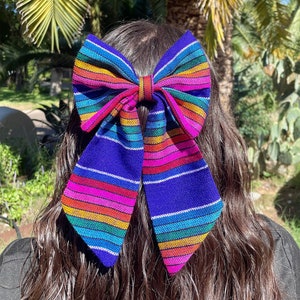 Mexican BOWS FOR GIRLS, handmade with love, big bows.