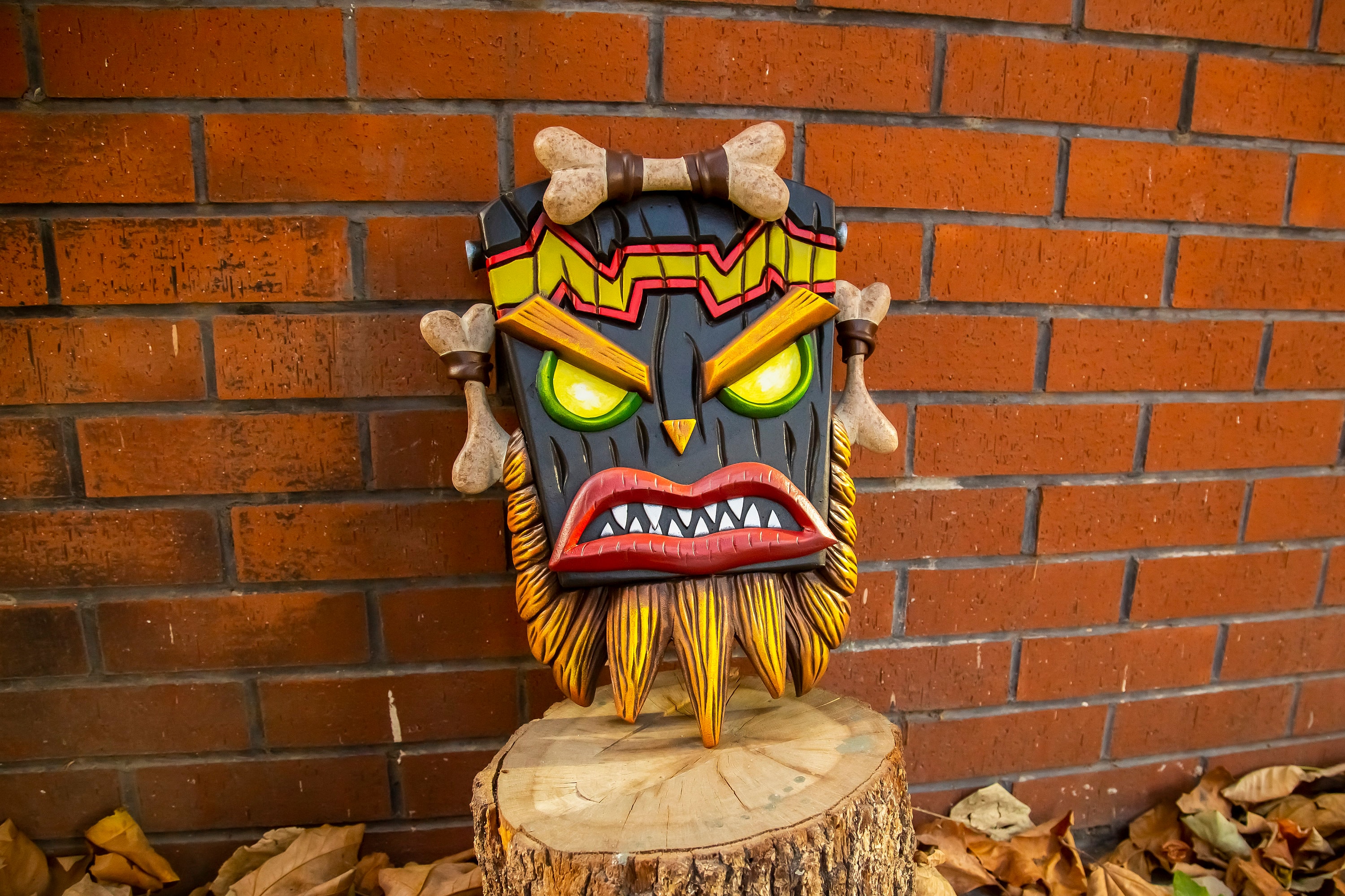 Omhyggelig læsning Hotellet tro PS1 Uka Uka Inspired Unoffical Mask Replica - Etsy