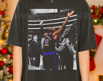 Vintage 90s LeBron James Comfort Colors Shirt Gift for Fans Sport Graphic Tee