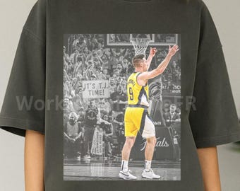 Vinatge T. J. McConnell Comfort Colors Basketball 90s Style Shirt, Gift for Fans