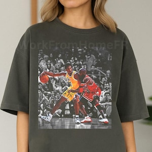 Vintage Legend Basketball Kobe MJ Comfort Colors 90s Style Shirt Gift for Fans