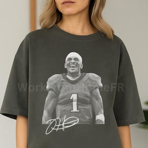 Vintage Jalen Hurts Comfort Colors 90s Style Shirt Gift for Fans