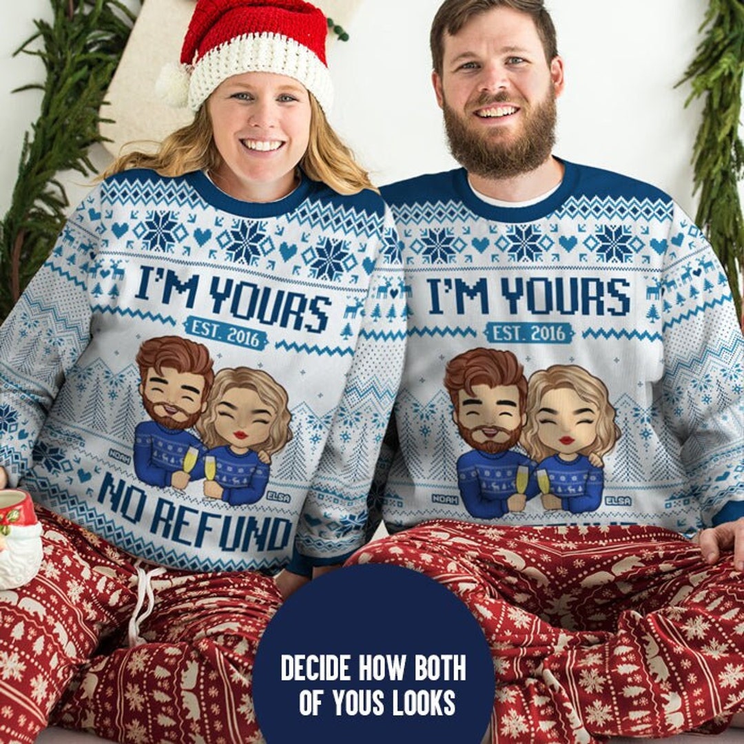 I'm Yours, No Refund - Couple Personalized Custom Unisex T-shirt