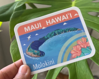 Maui Molokini Sticker - Hawaï