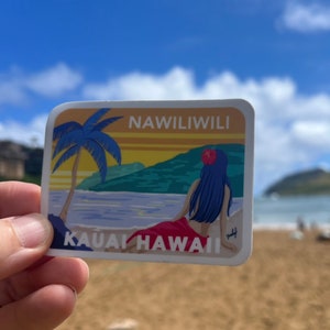 Nawiliwili Kauai Sticker